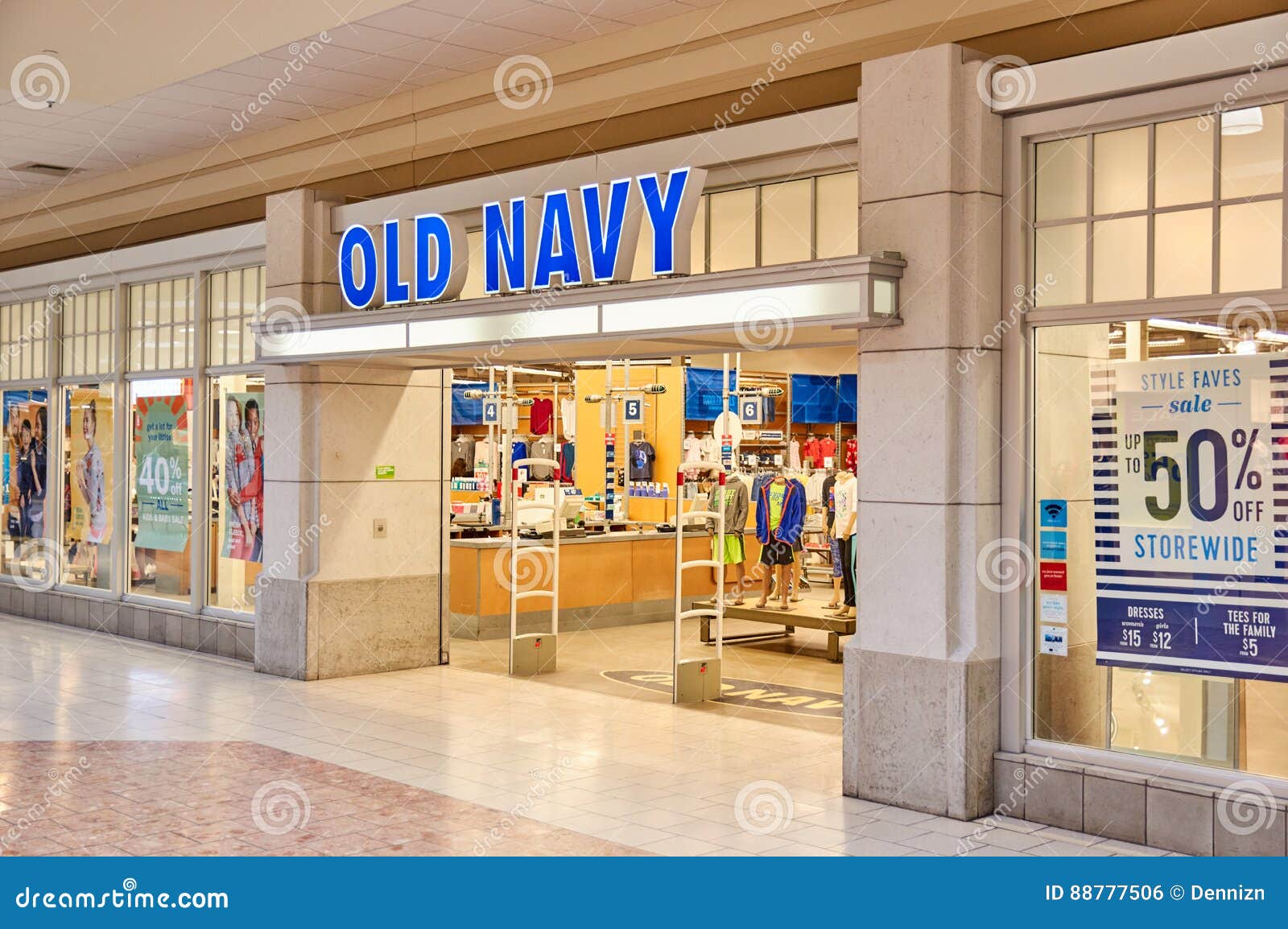 Old Navy boutique editorial photo. Image of navy, business - 88777506