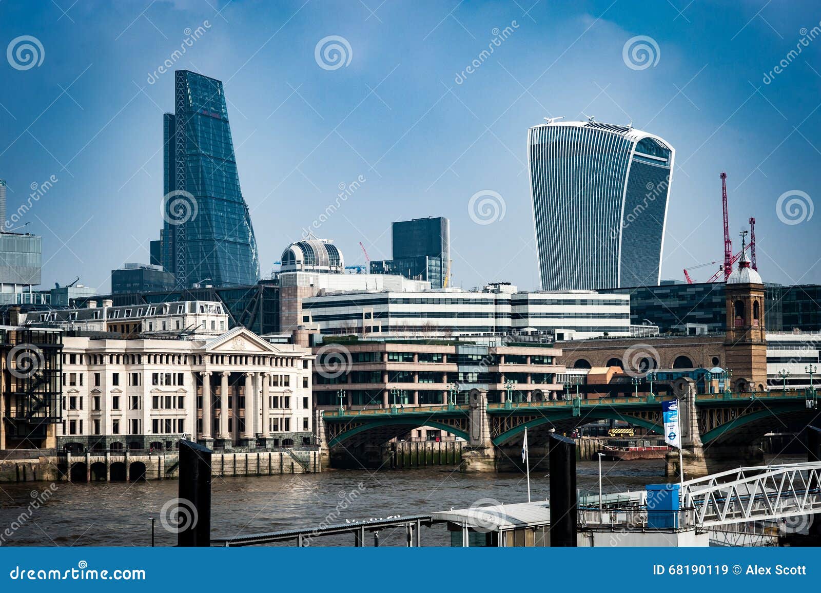 Old and new architecture stock image. Image of modern - 68190119