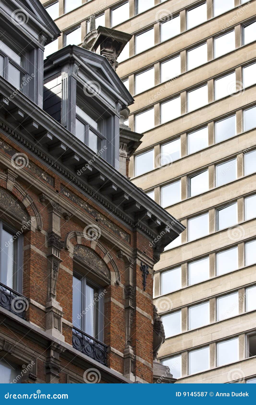 Old and new in Brussels stock image. Image of built, scene 9145587