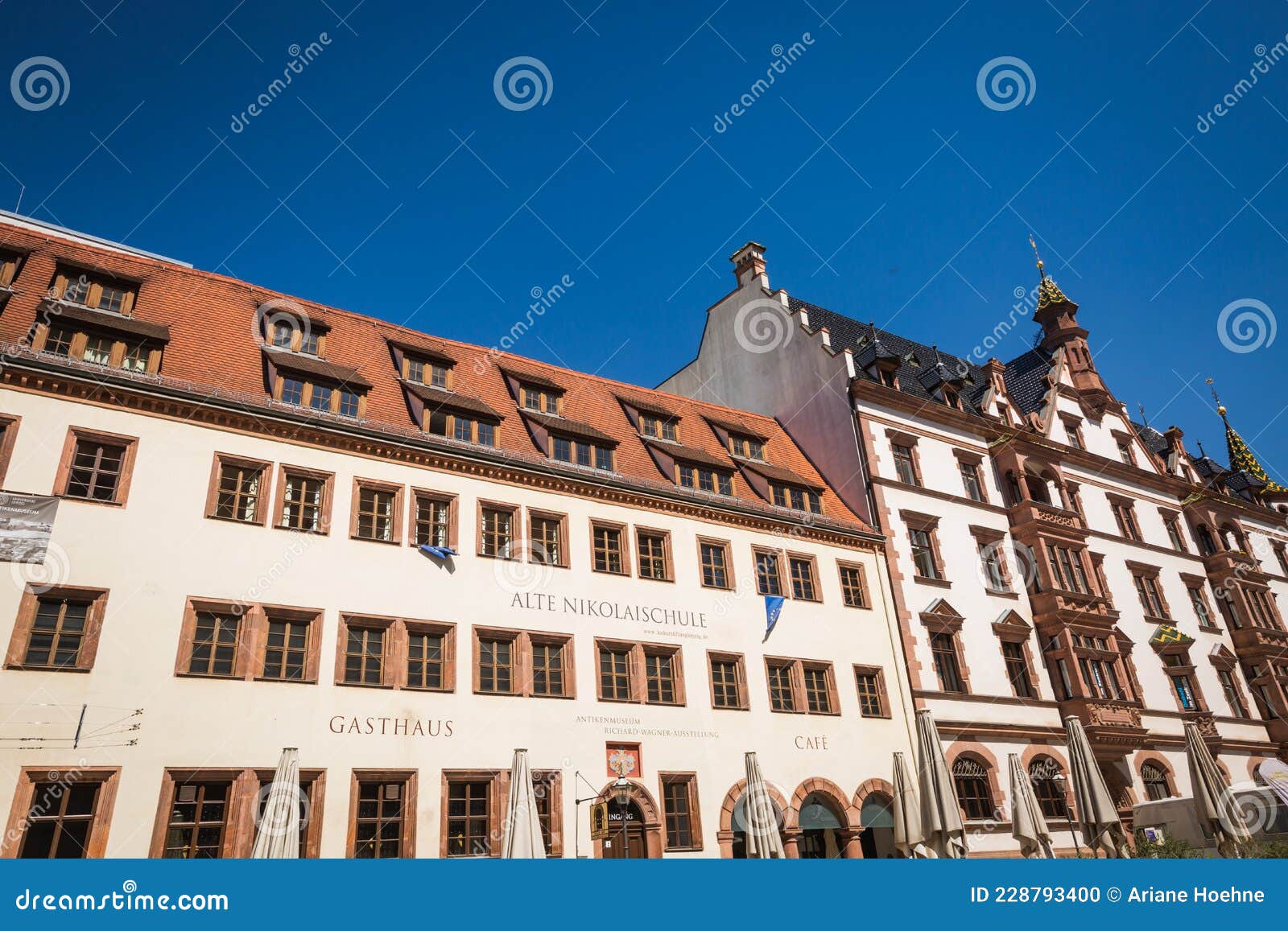 Old Nikolai School, Leipzig Editorial Image Image of cafe, nicolai