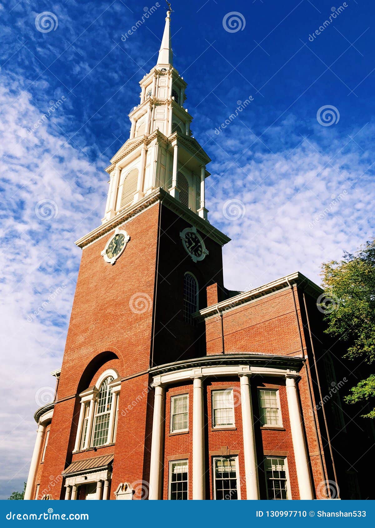 Old North Church In Boston Stock Photo Image Of Site