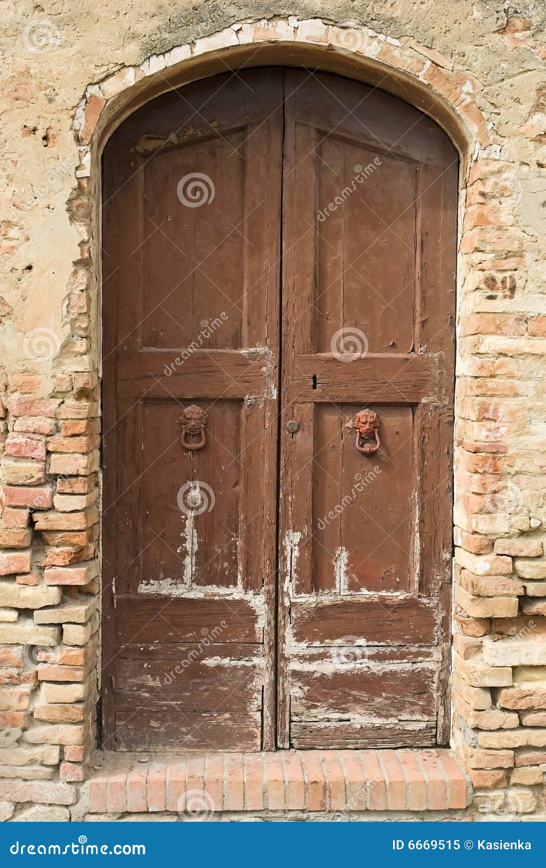 old obsolete vintage door
