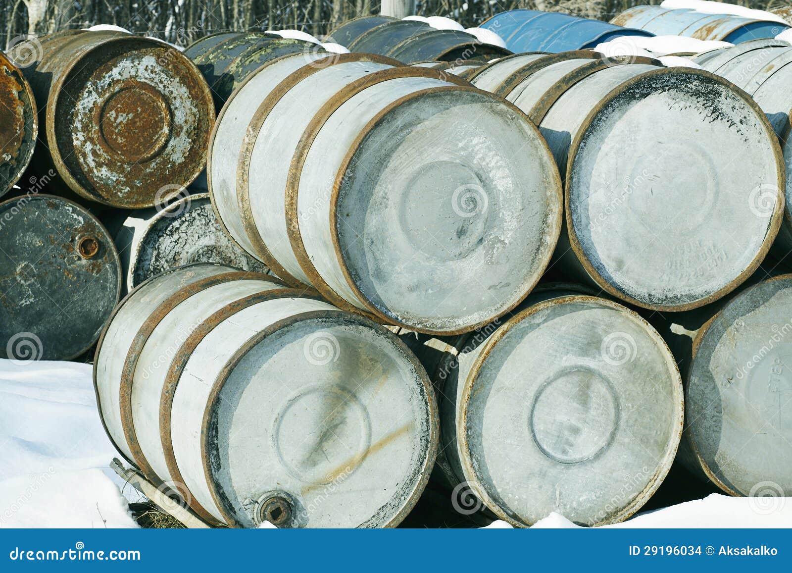 Old oil barrels stock photo. Image of factory, gallon 29196034