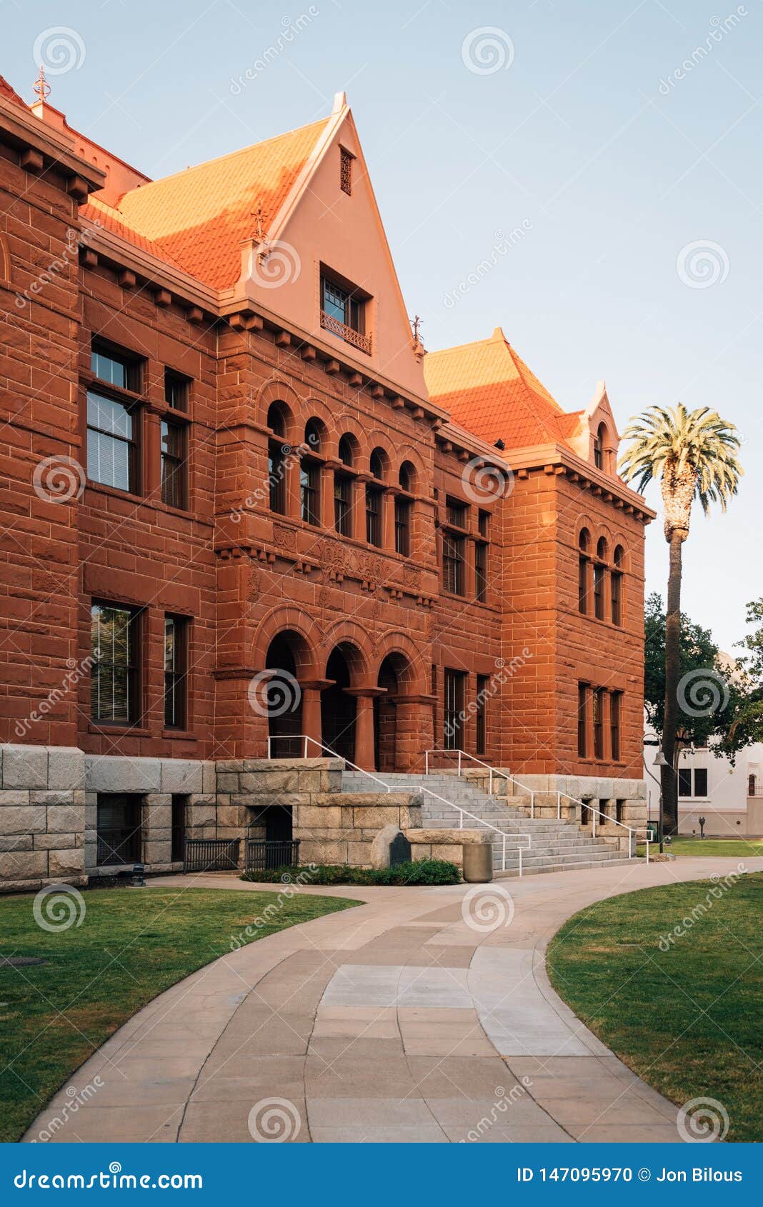 the old orange county courthouse, in downtown santa ana, california