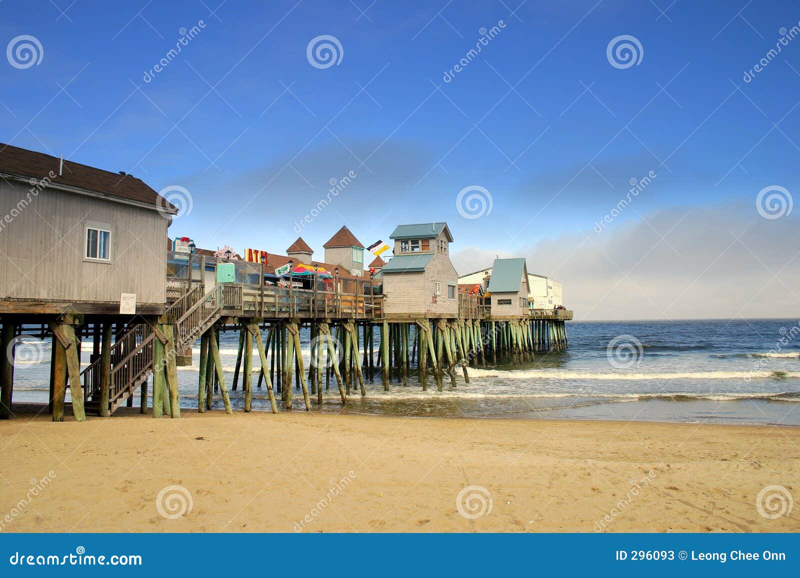 Old Orchard Beach, Maine stock image pic