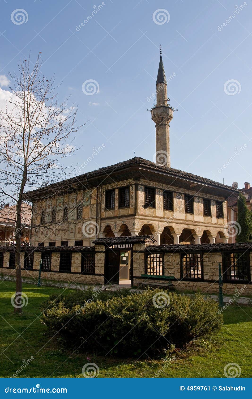 Old ottoman mosque stock image. Image of ottoman, prayer 4859761