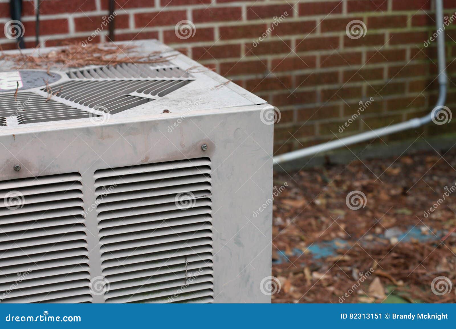 Old Outdoor Air Conditioning Unit RoyaltyFree Stock Photo