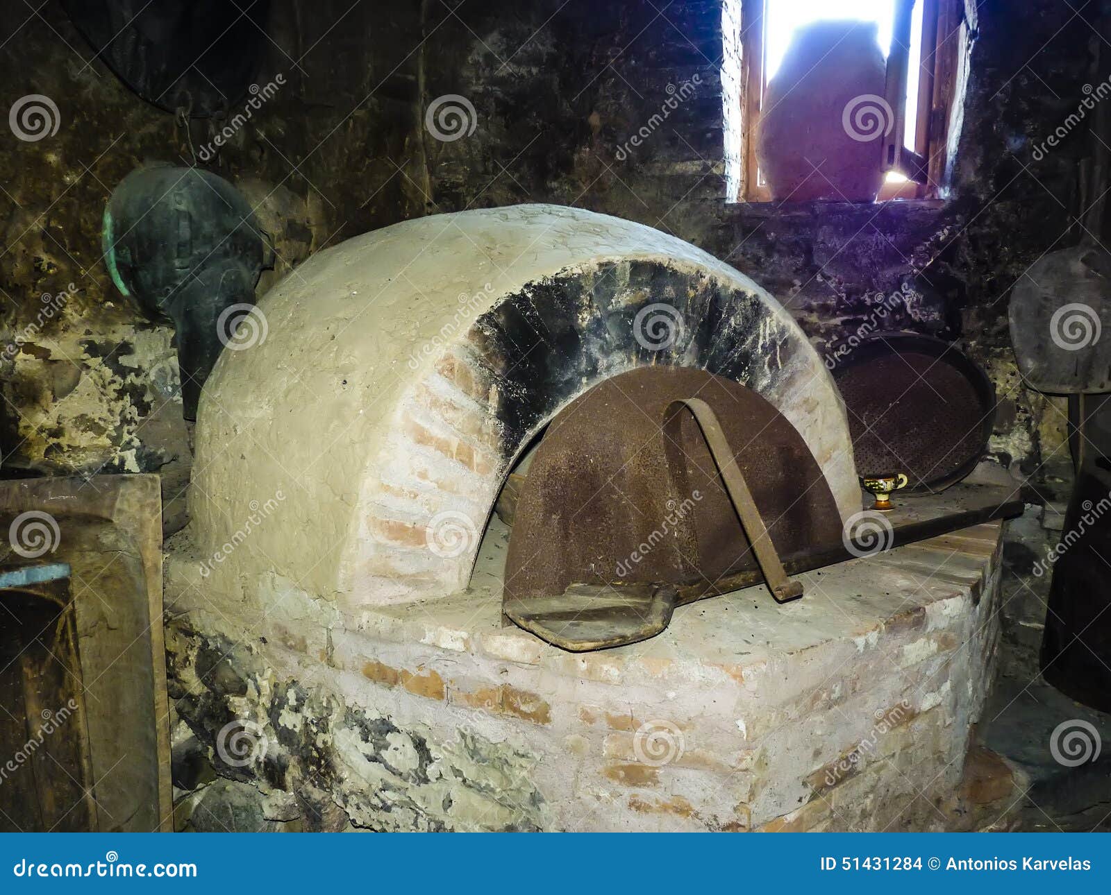 Old Oven Of Stone Age Greece Stock Photo Image Of Kitchen Aged