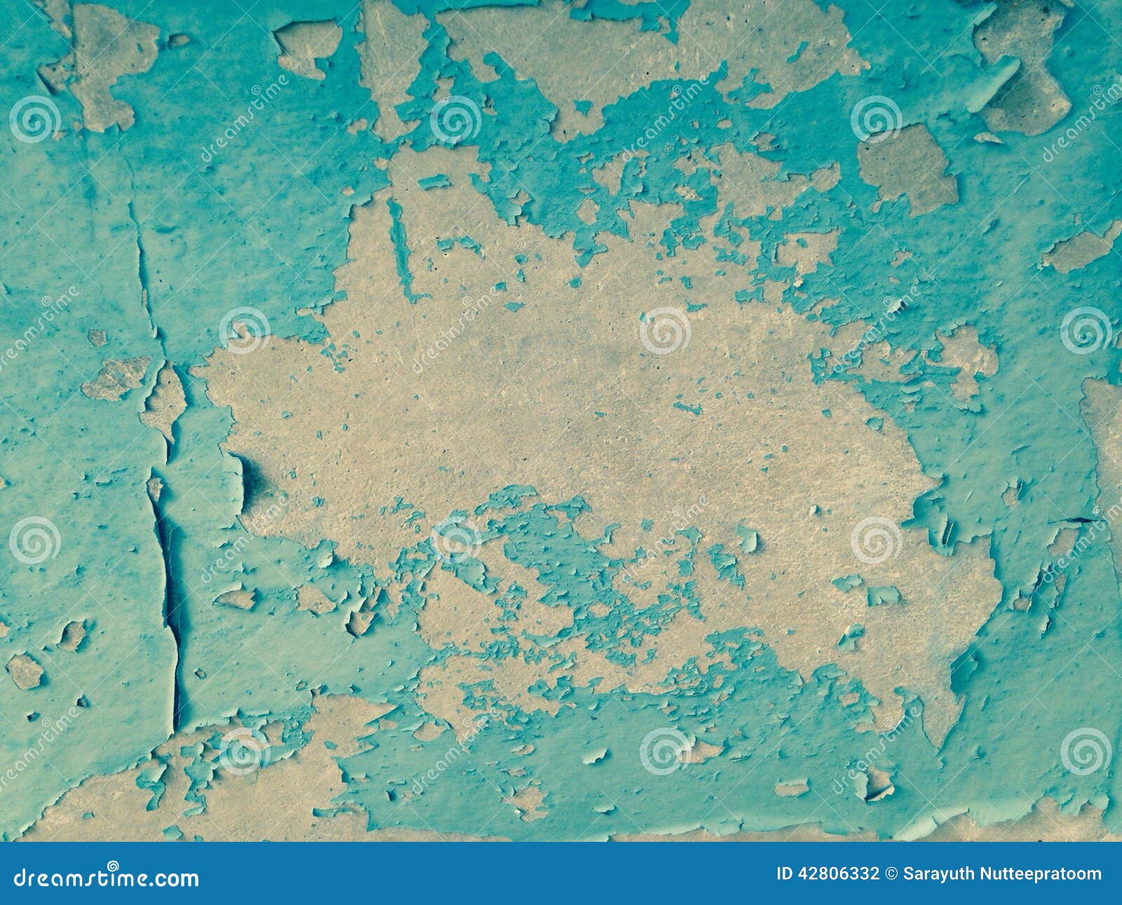 Old paint stock photo. Image of blue, texture, green 42806332