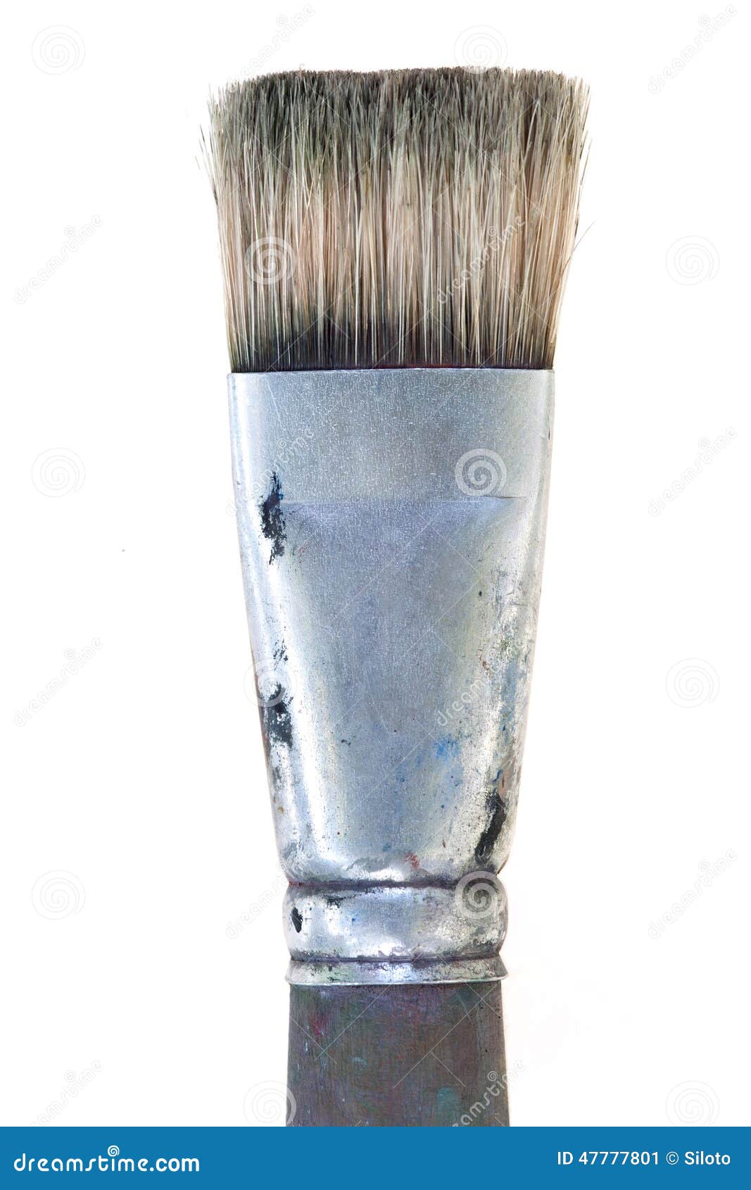Old paint brushes stock image. Image of appliance, materials 47777801