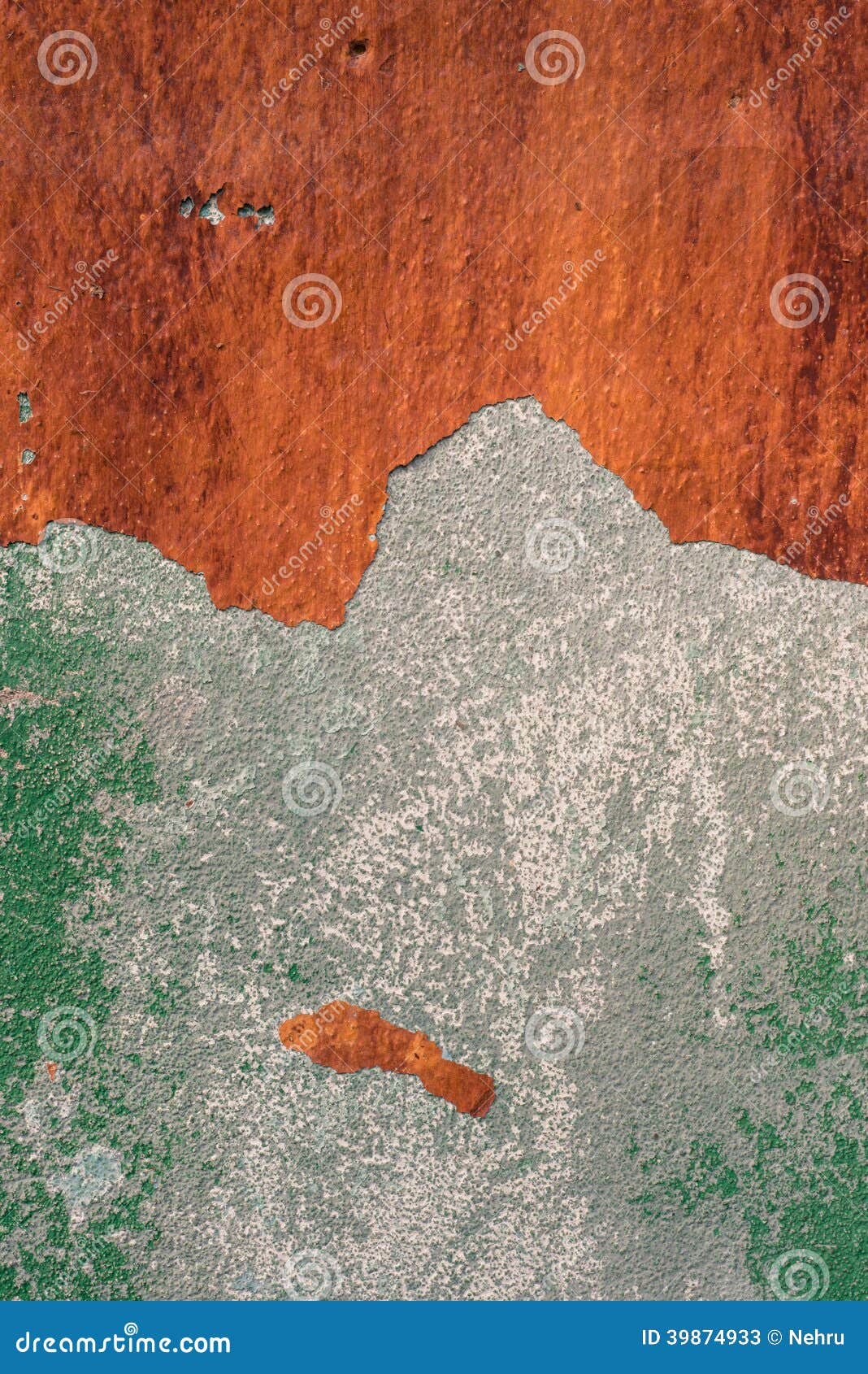 Old paint on a wall stock image. Image of bricks, antique 39874933