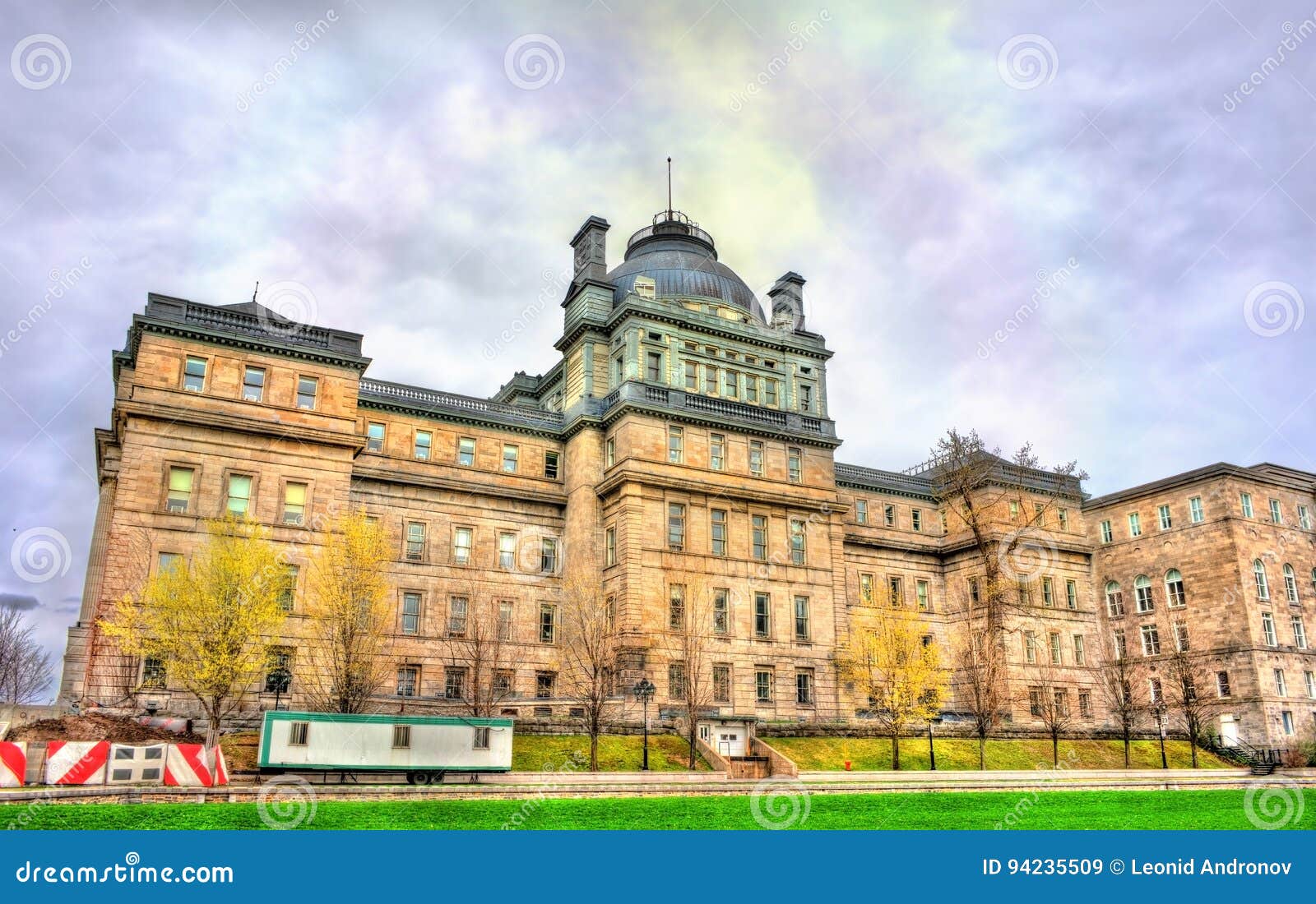 Old Palace of Justice in Montreal, Canada Stock Image Image of