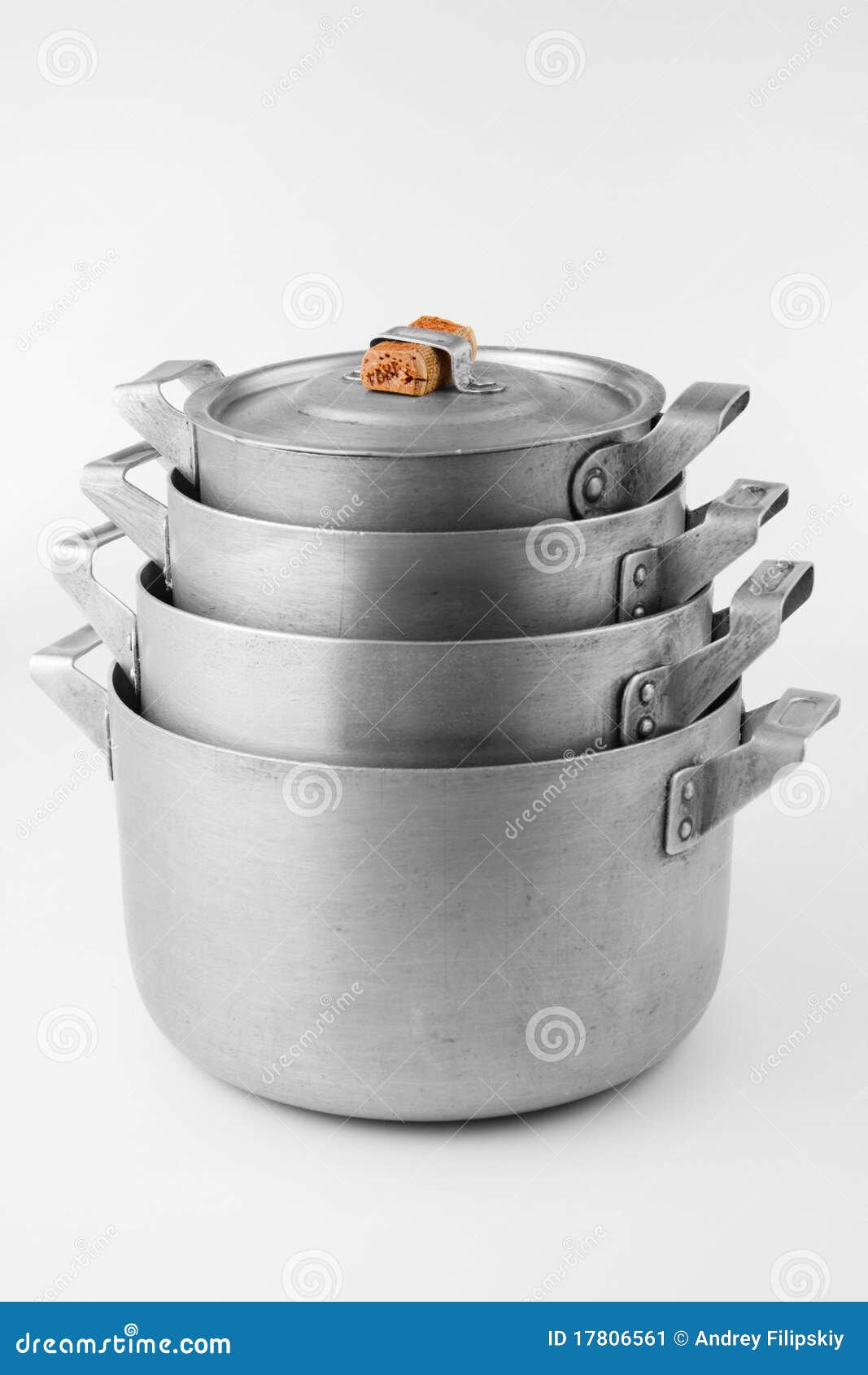 Old pans stock image. Image of dilapidated, preparing 17806561