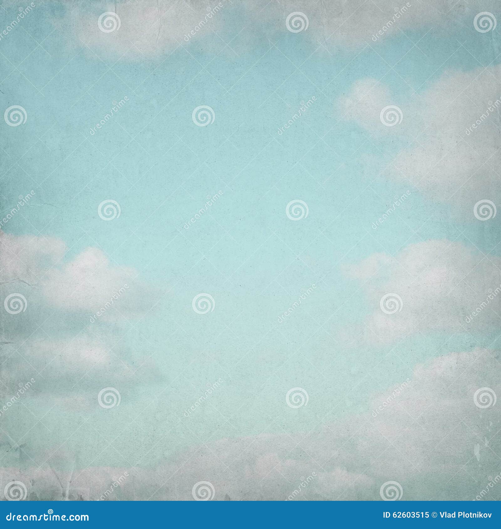 Old Paper Background with Blue Sky Stock Image - Image of cloudscape ...
