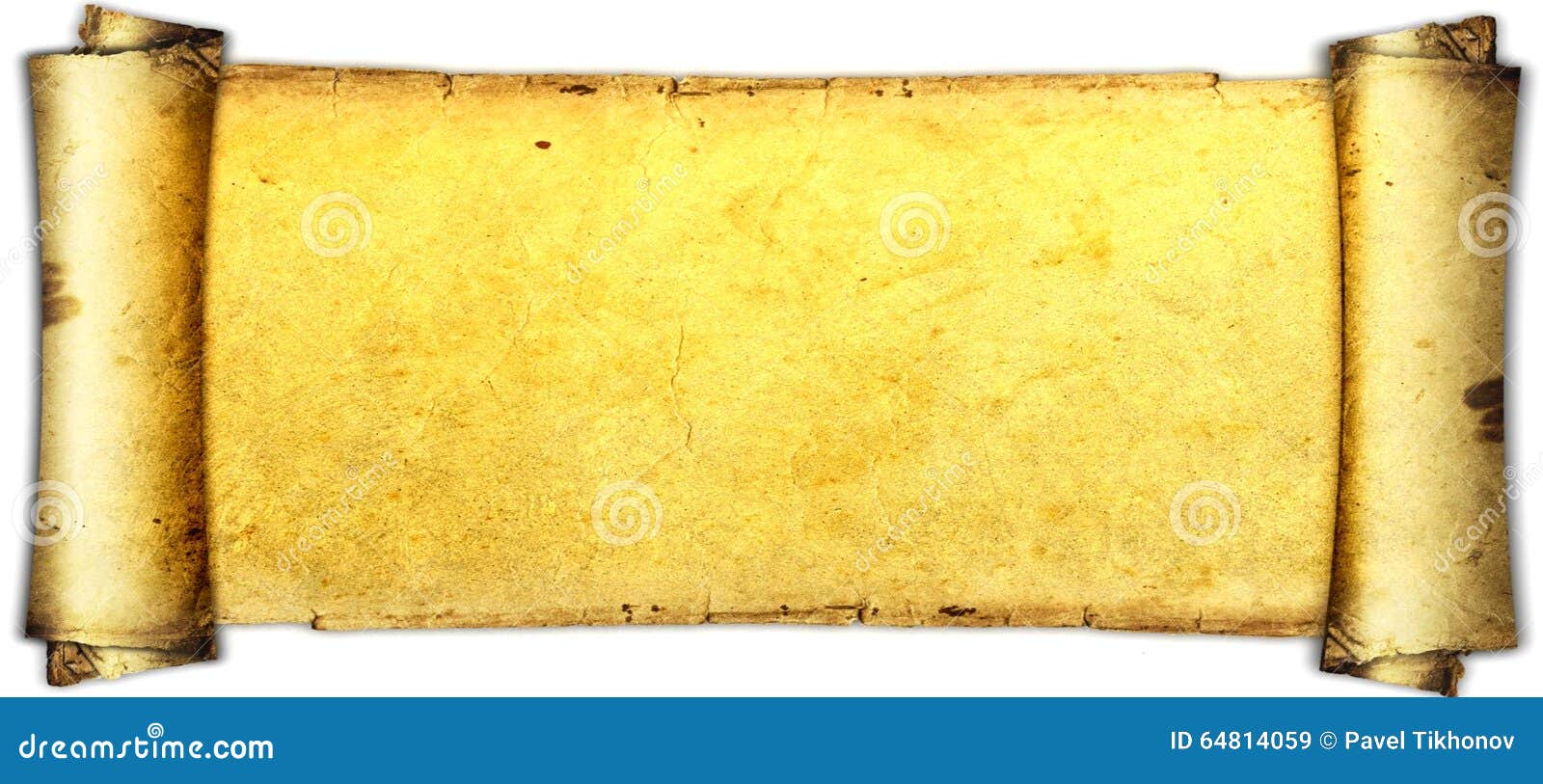 Scroll writing paper