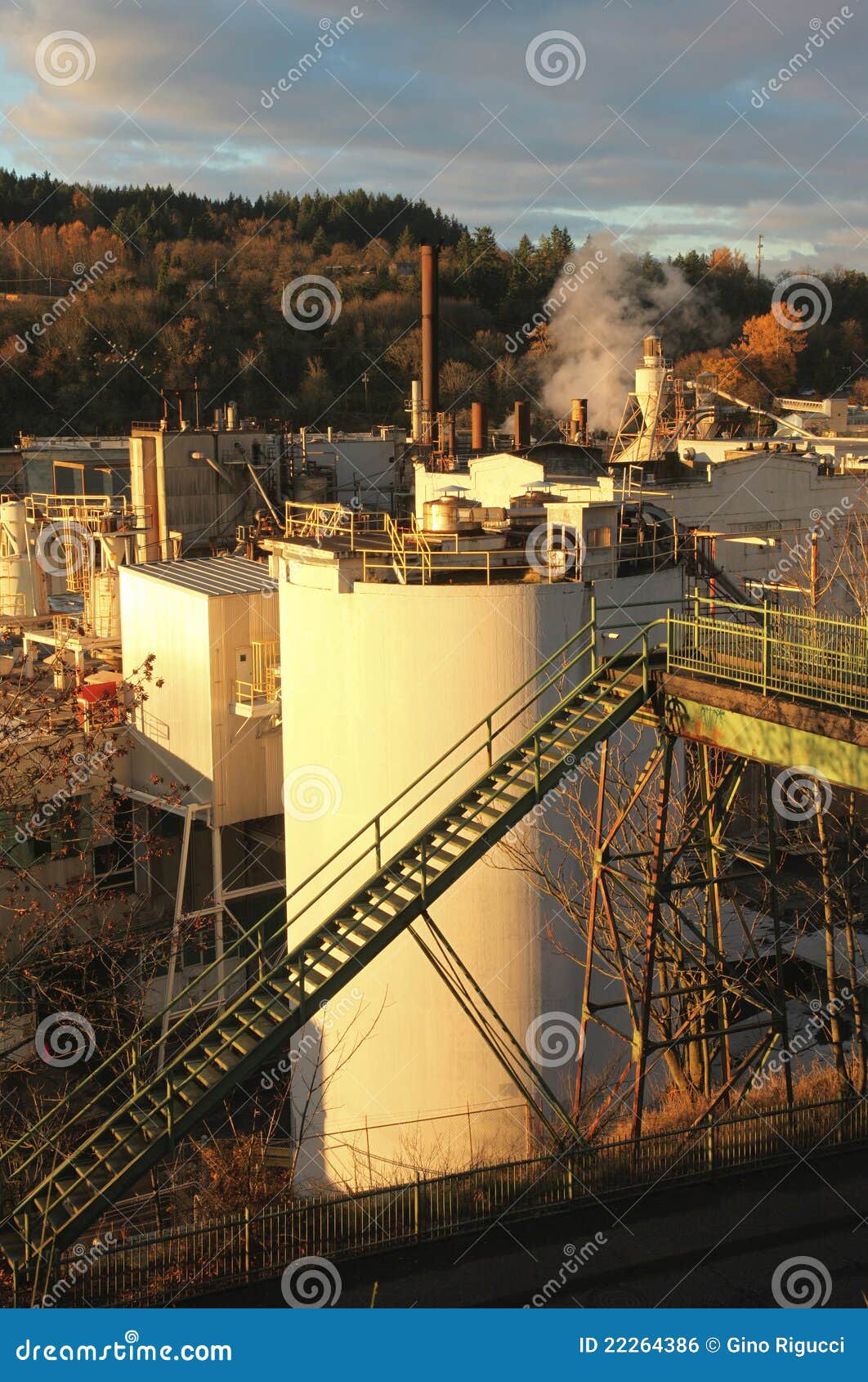 Old Papermill in Oregon City, or. Stock Photo Image of climate