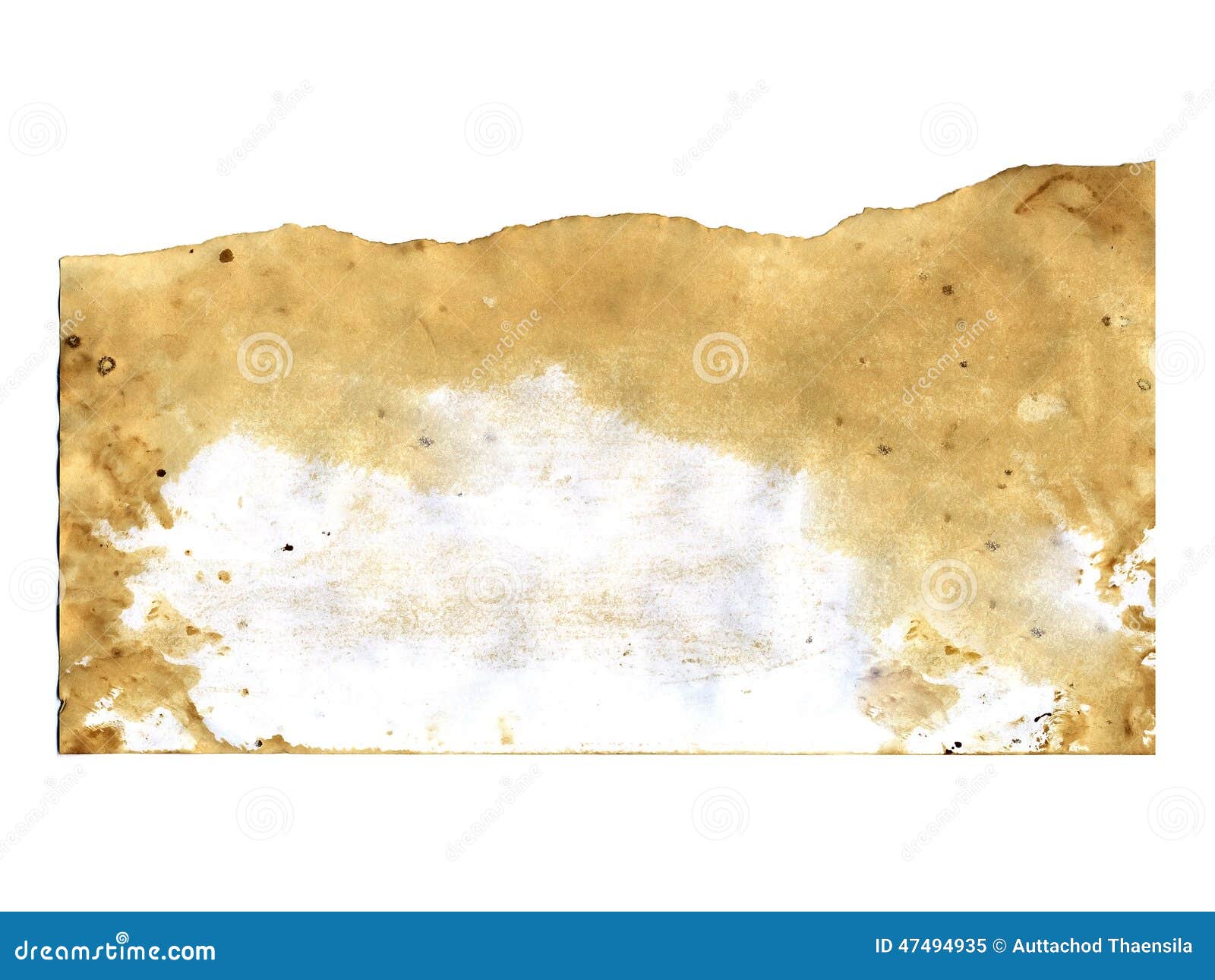 Old Paper Texture on White Background Stock Image - Image of obsolete ...