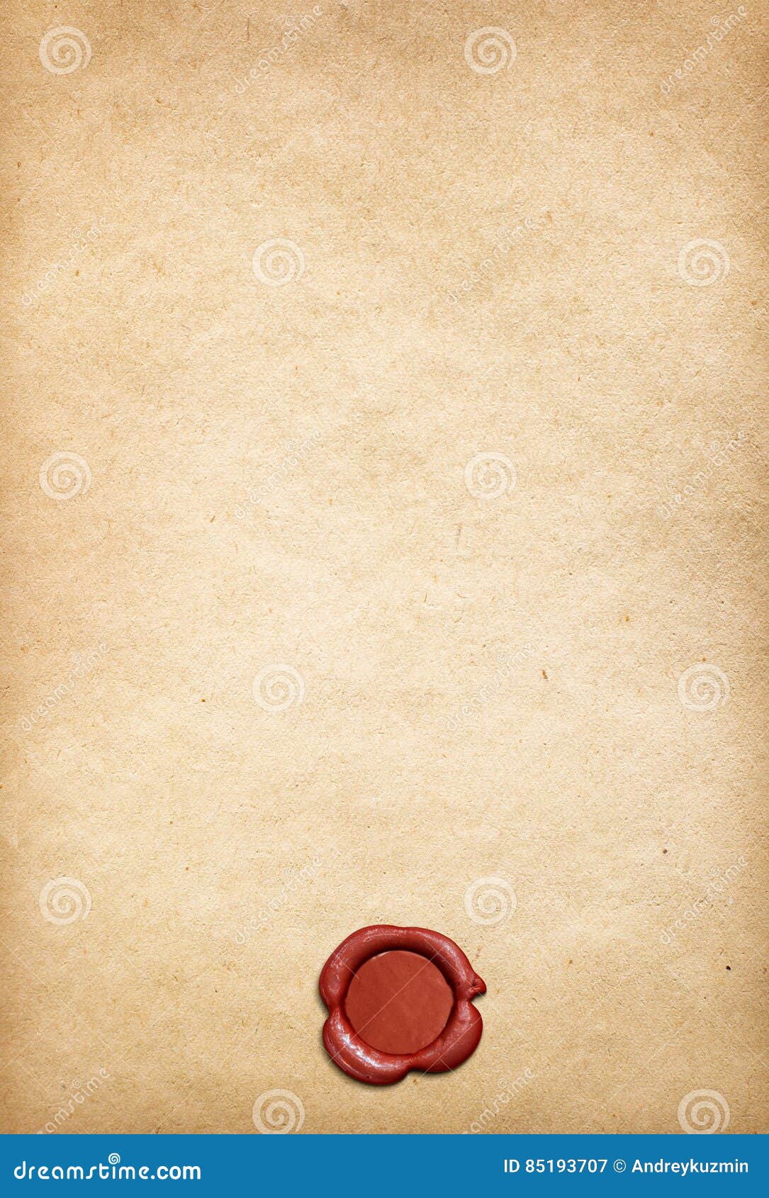 Sticker Old Parchment Paper Letter Background 