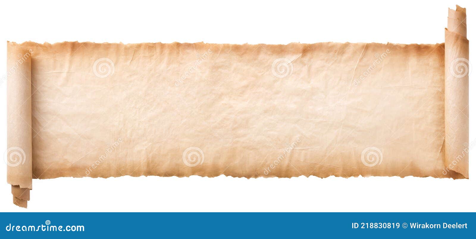 old parchment paper scroll sheet vintage aged or texture