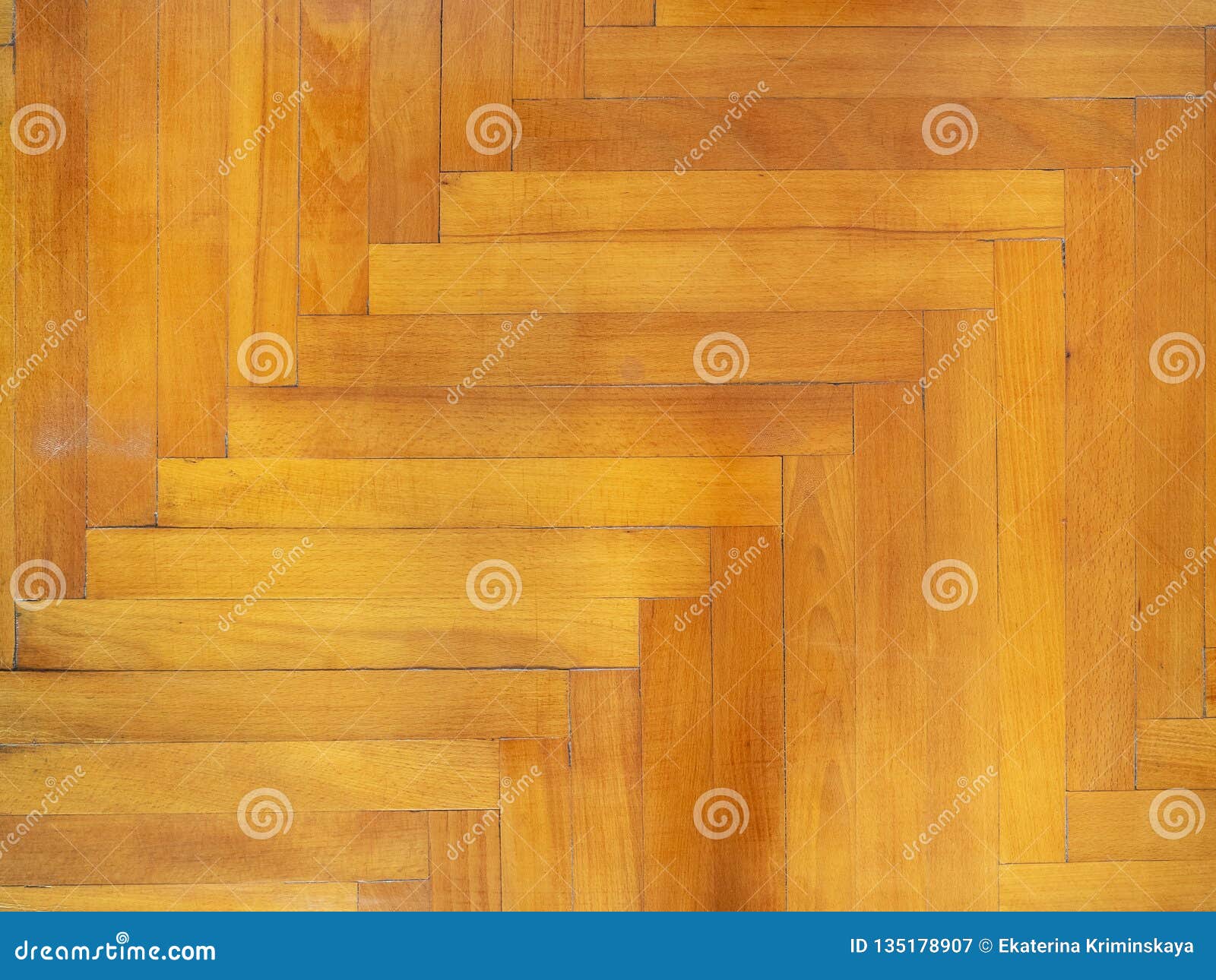 Old Parquet From Oak Wood Stock Image Image Of Wooden 135178907