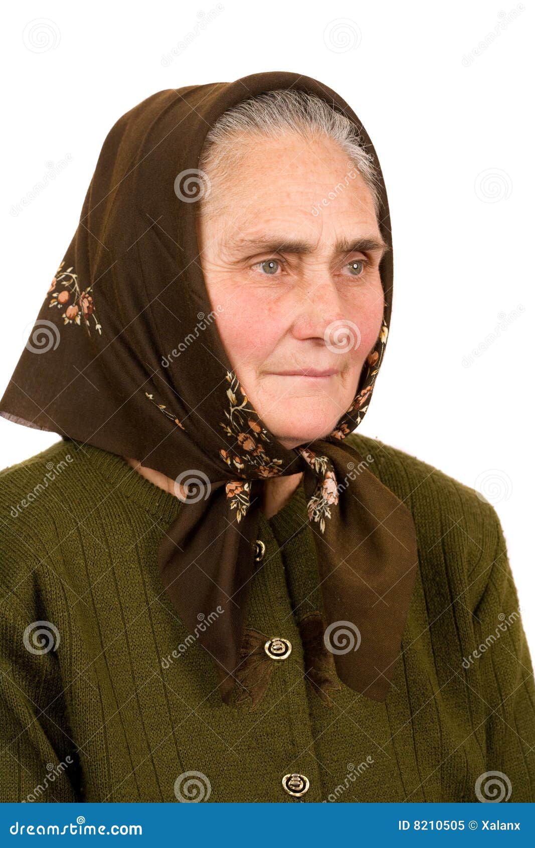 Old peasant woman stock image. Image of experienced, grandmother 8210505