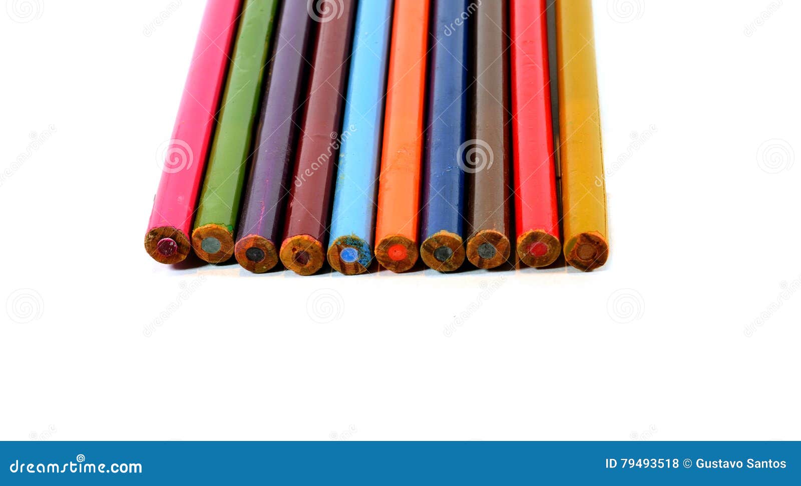 Old Pencils isolated stock photo. Image of isolated, arts 79493518