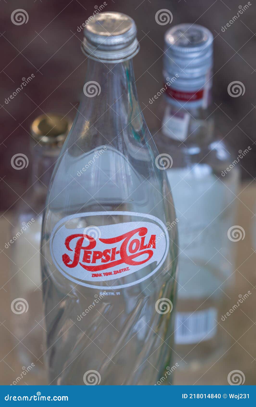 Old pepsi bottles
