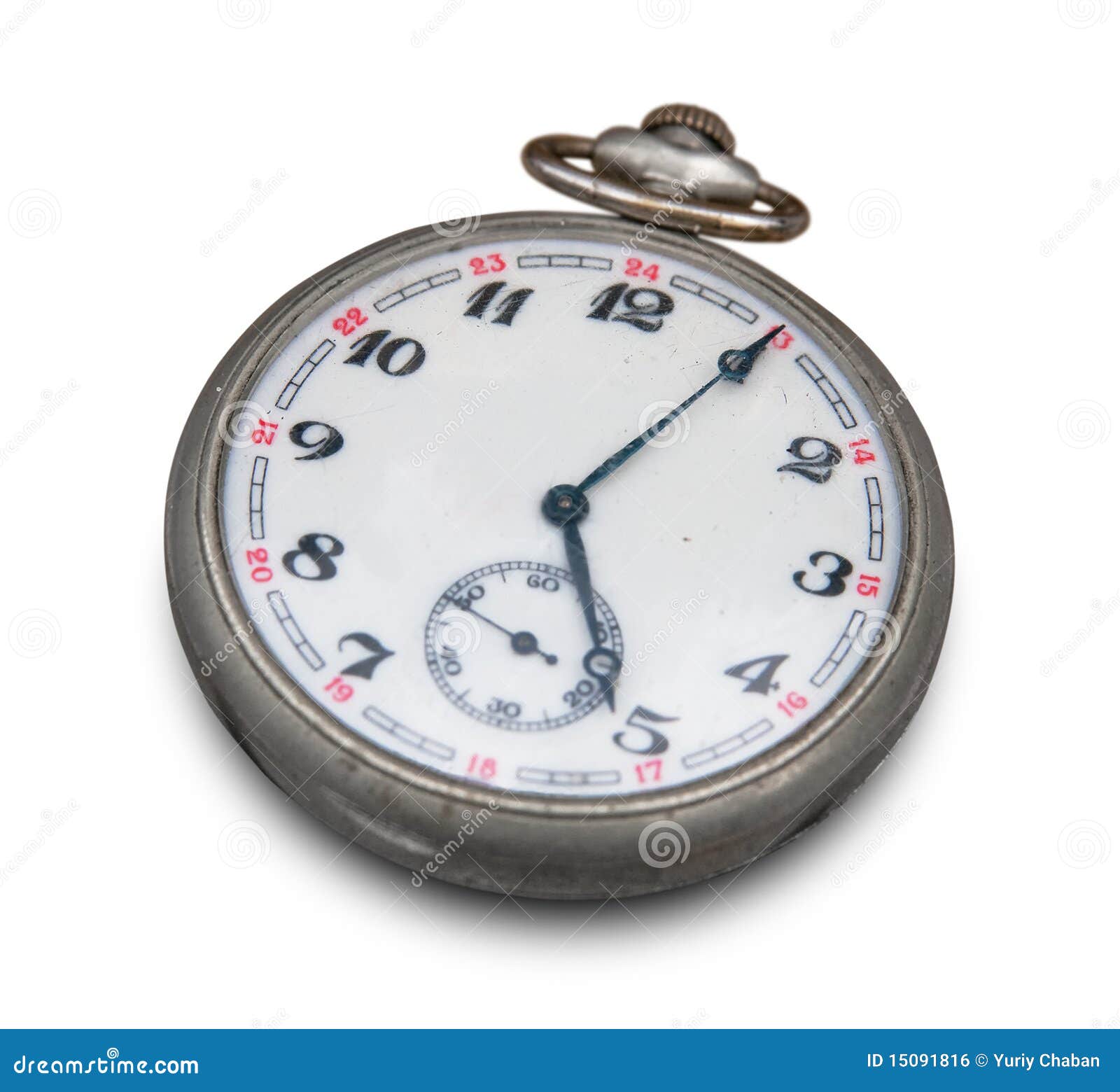 Old pocket clock stock photo. Image of vintage, shot 15091816