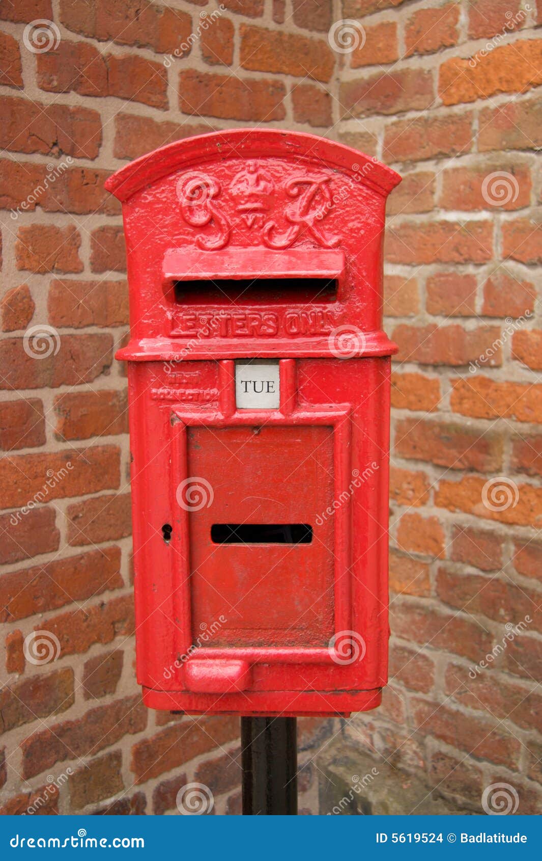 Old Post Box stock photo. Image of read, correspondence 5619524