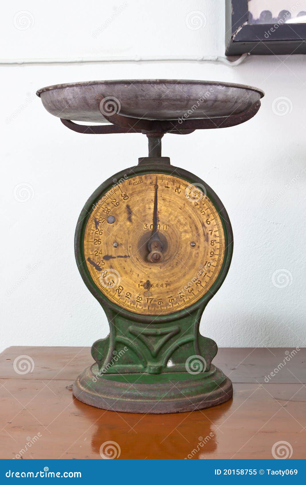 Old Postage Scales stock image. Image of antique, rust 20158755