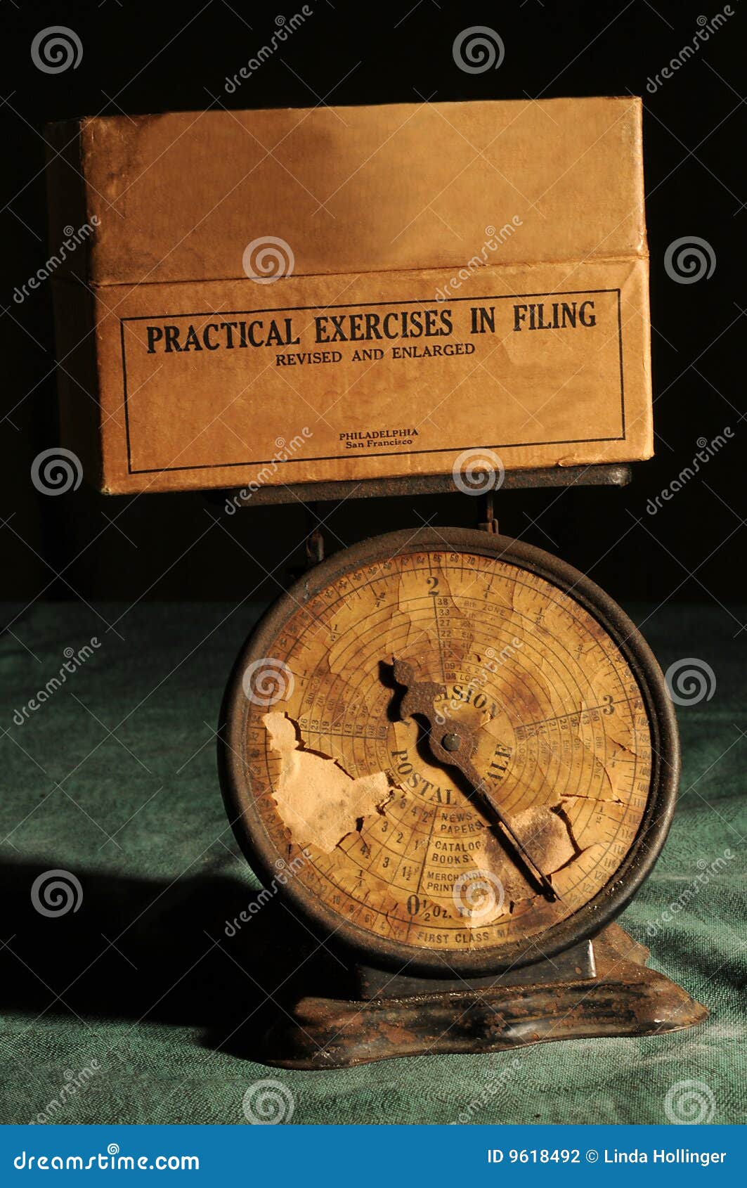 Vintage postal scales stock photo. Image of antique - 161615912