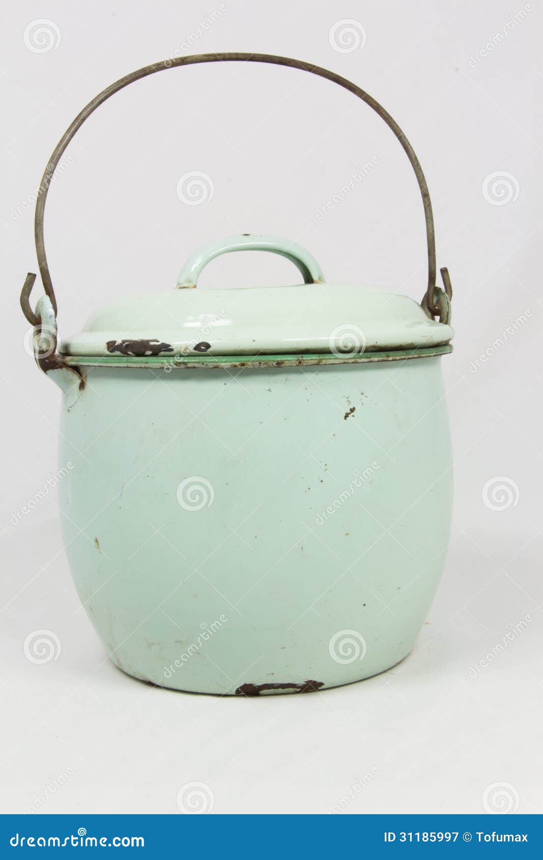 Old pot stock image. Image of stain, kitchenware, ancient 31185997