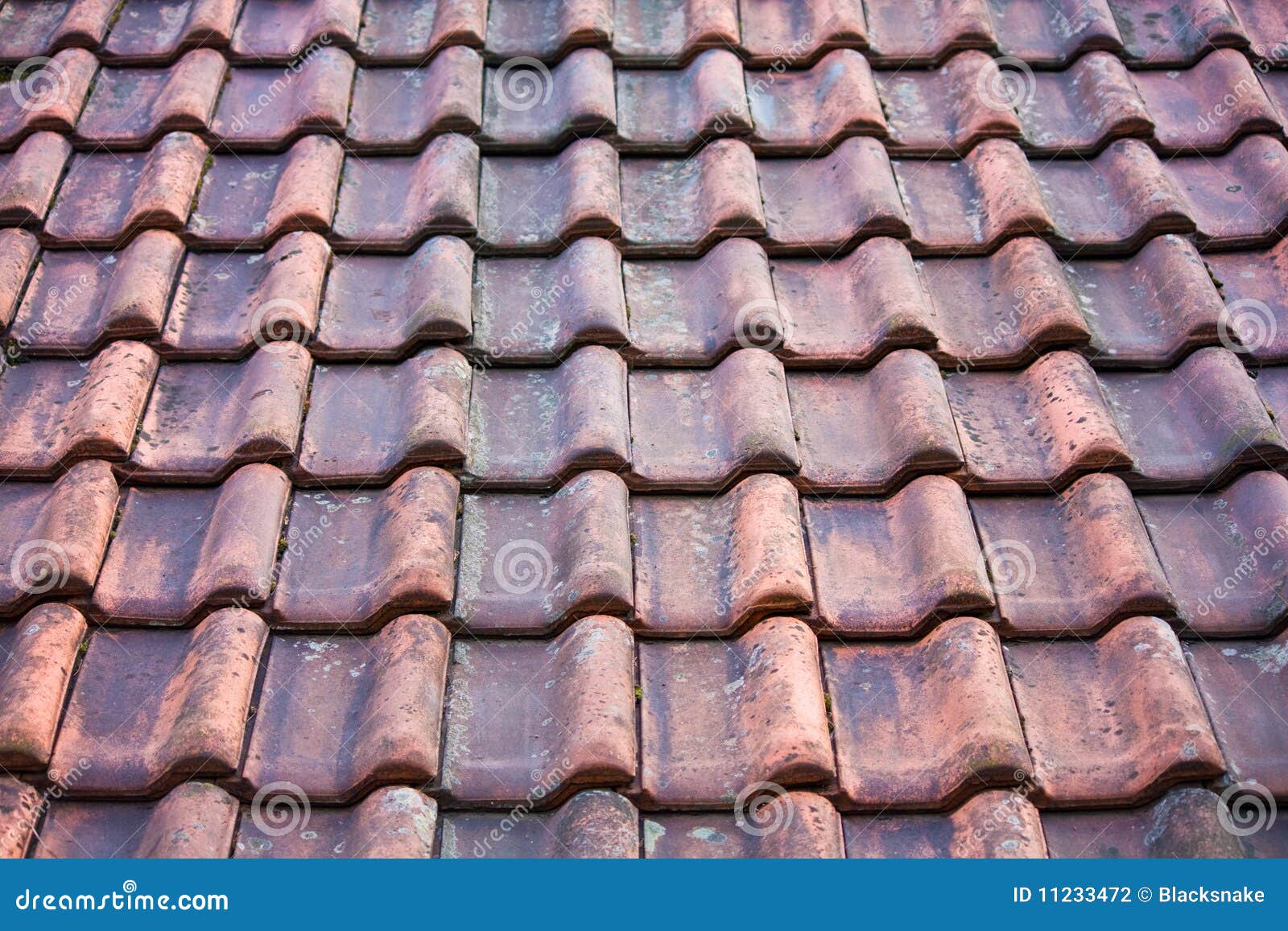 old potsherd roof texture