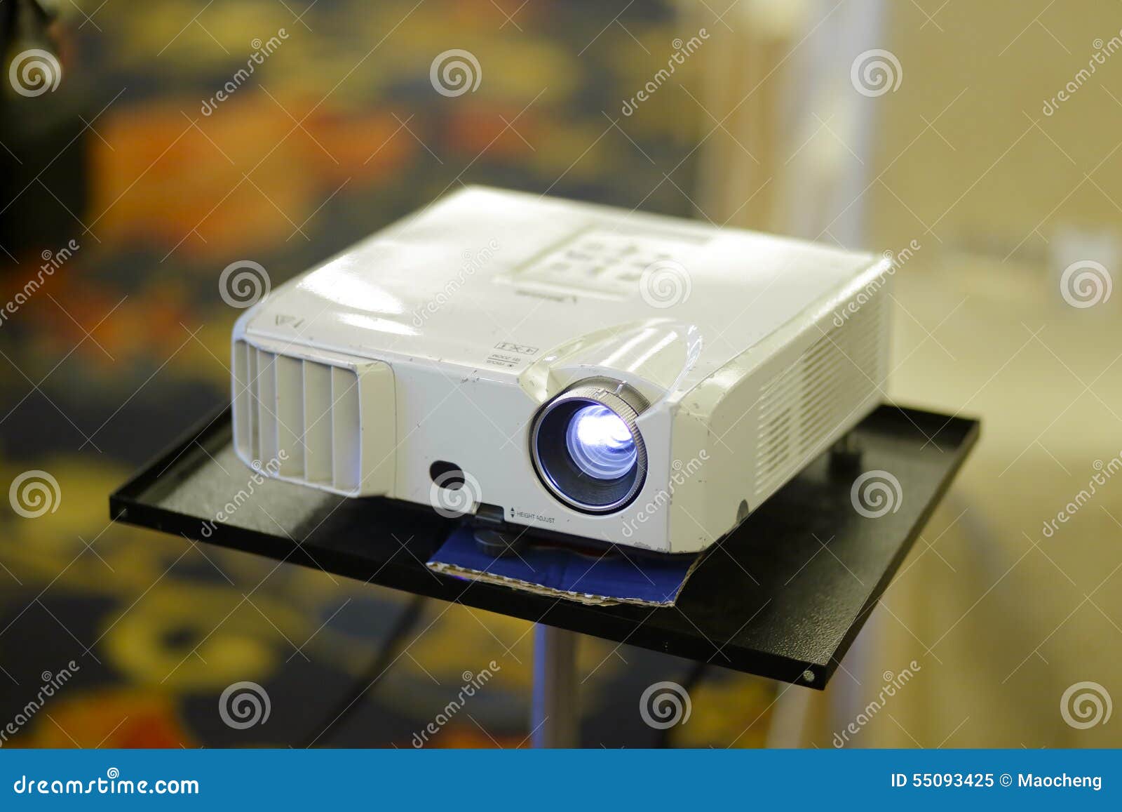 The old projector stock image. Image of presentation 55093425