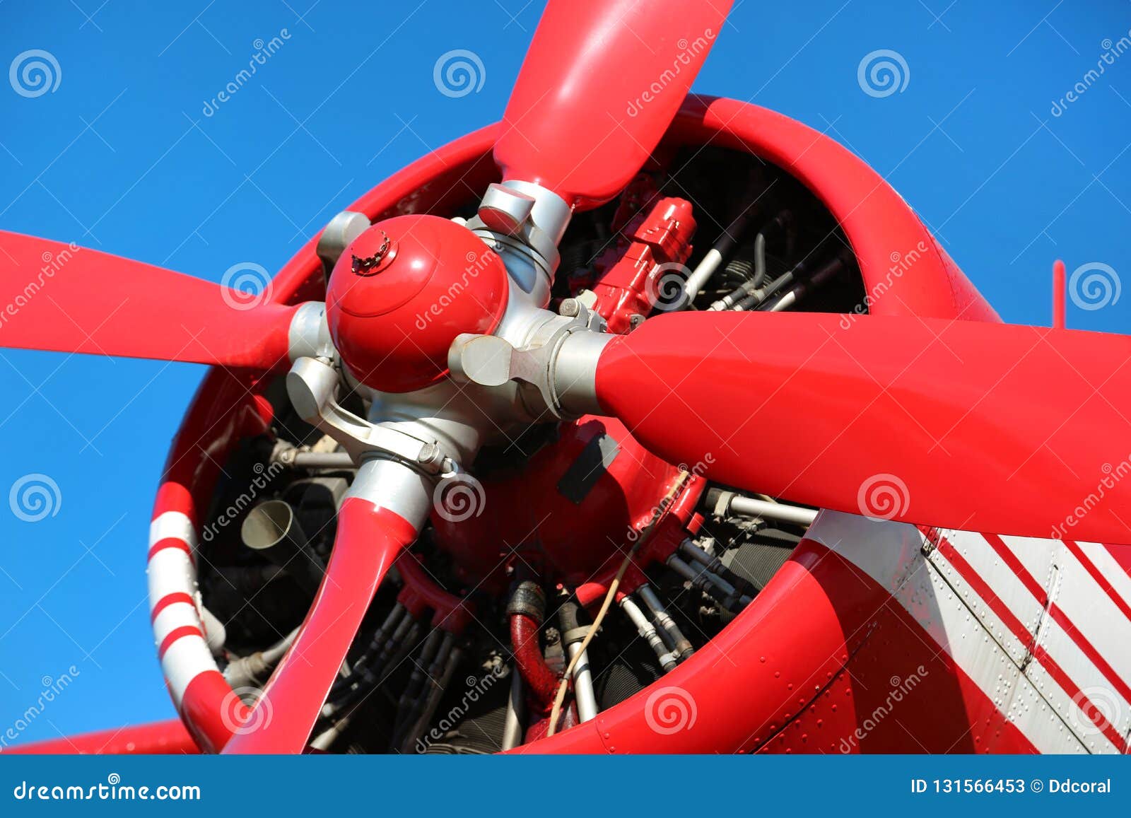 old propeller-driven aircraft