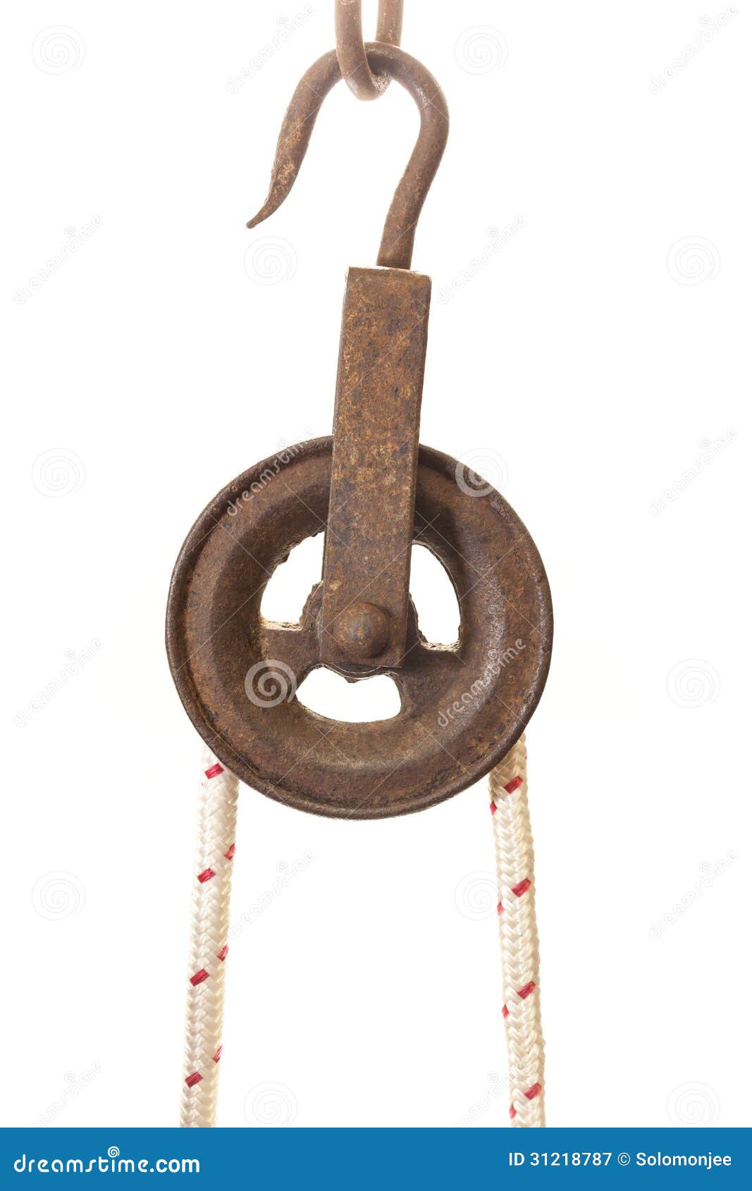 old pulley, new rope