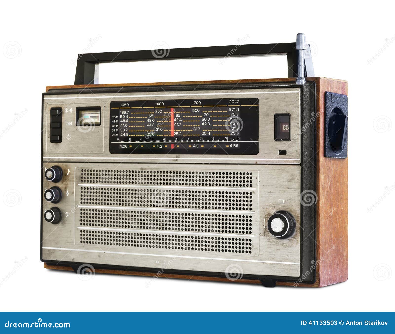 Old radio stock image. Image of frequency, electrical 41133503