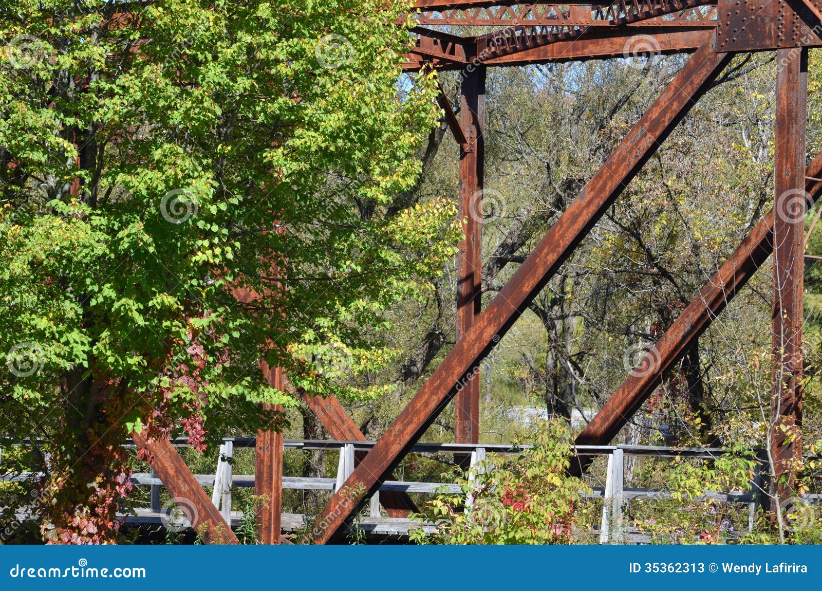 An old railroad bed stock image. Image of still, railroad 35362313