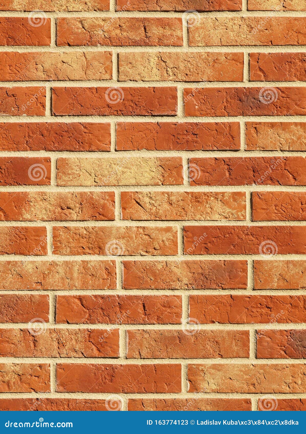 Old Red Brick Wall Texture Background, Orange Stone Block Wall Texture,  Rough and Grunge Surface As Used for Backdrop, Wallpaper a Stock Image -  Image of block, cellar: 163774123