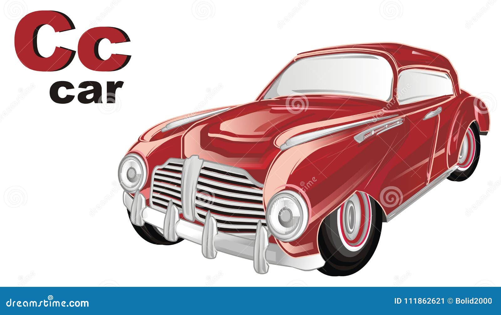 Old red car with abc stock illustration. Illustration of style - 111862621 Old red car with abc stock illustration. Illustration of style - 111862621