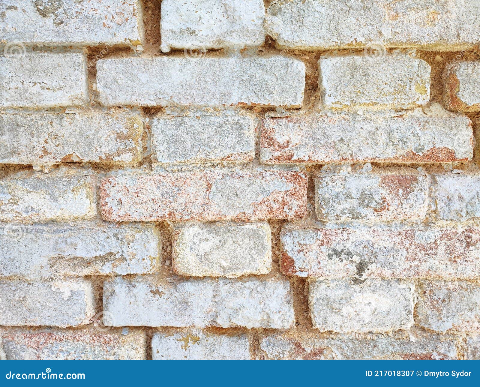 old red and white brick wall texture