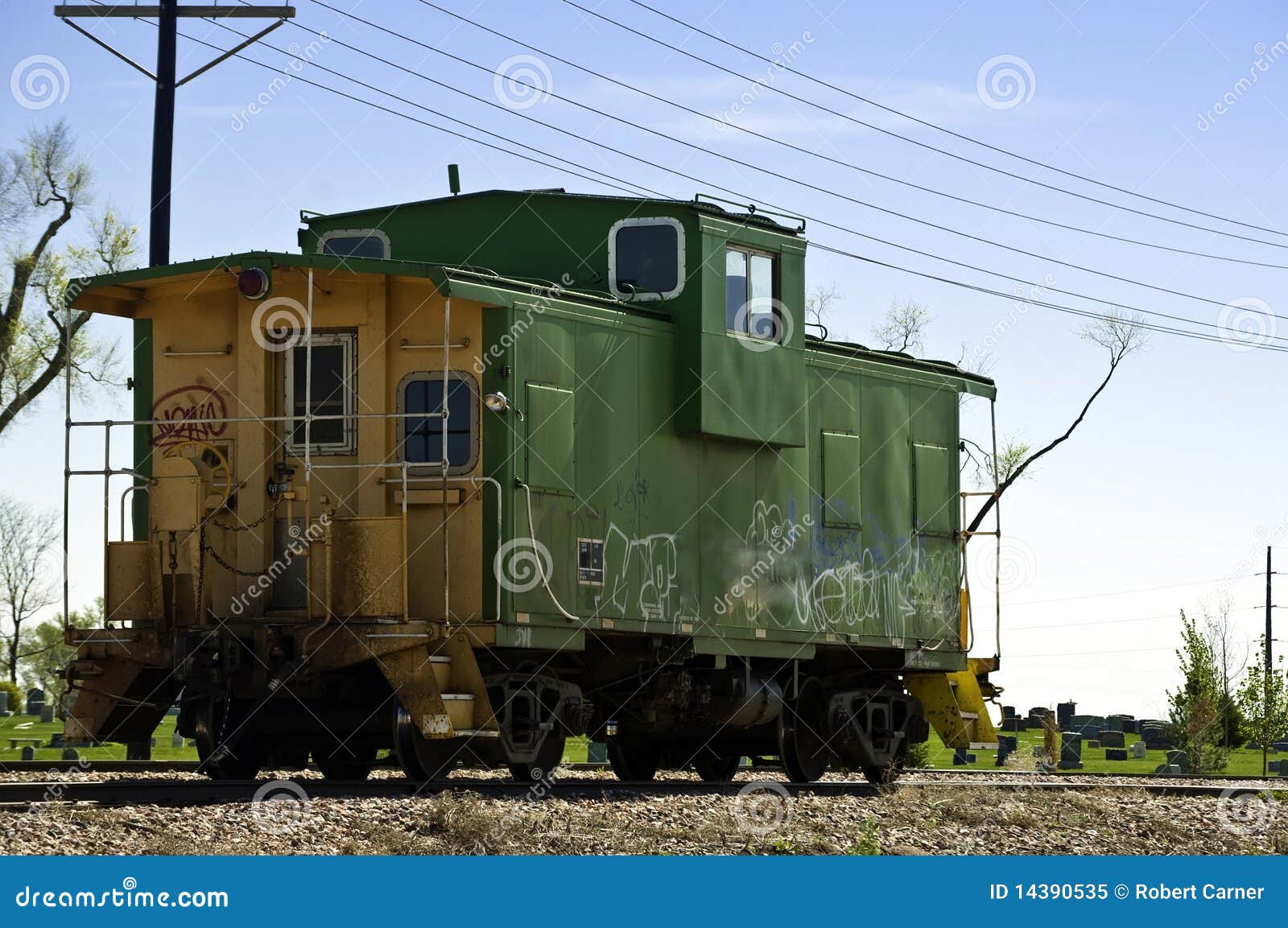 Old Retired Railroad Caboose Royalty Free Stock Photo Image 14390535