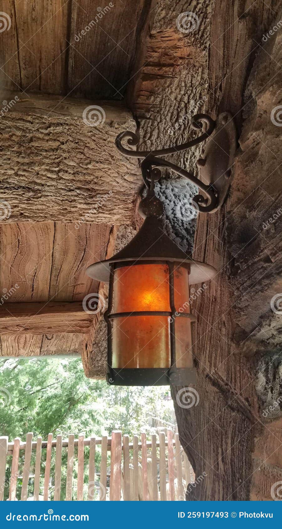 Old Retro Light As Decoration Element Stock Image Image of lamp