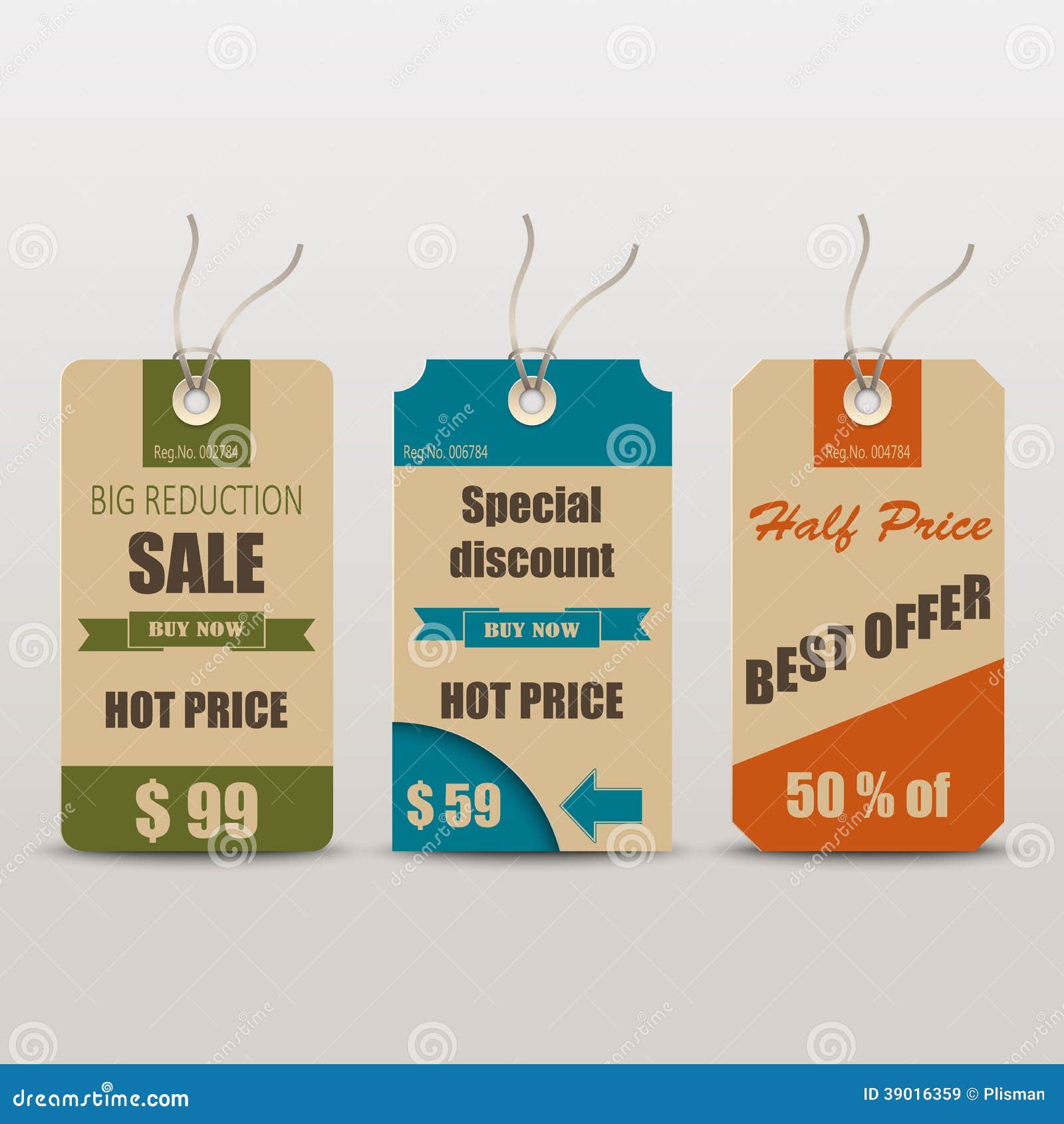 Old Retro Vintage Tag for Sale Stock Vector - Illustration of template ...