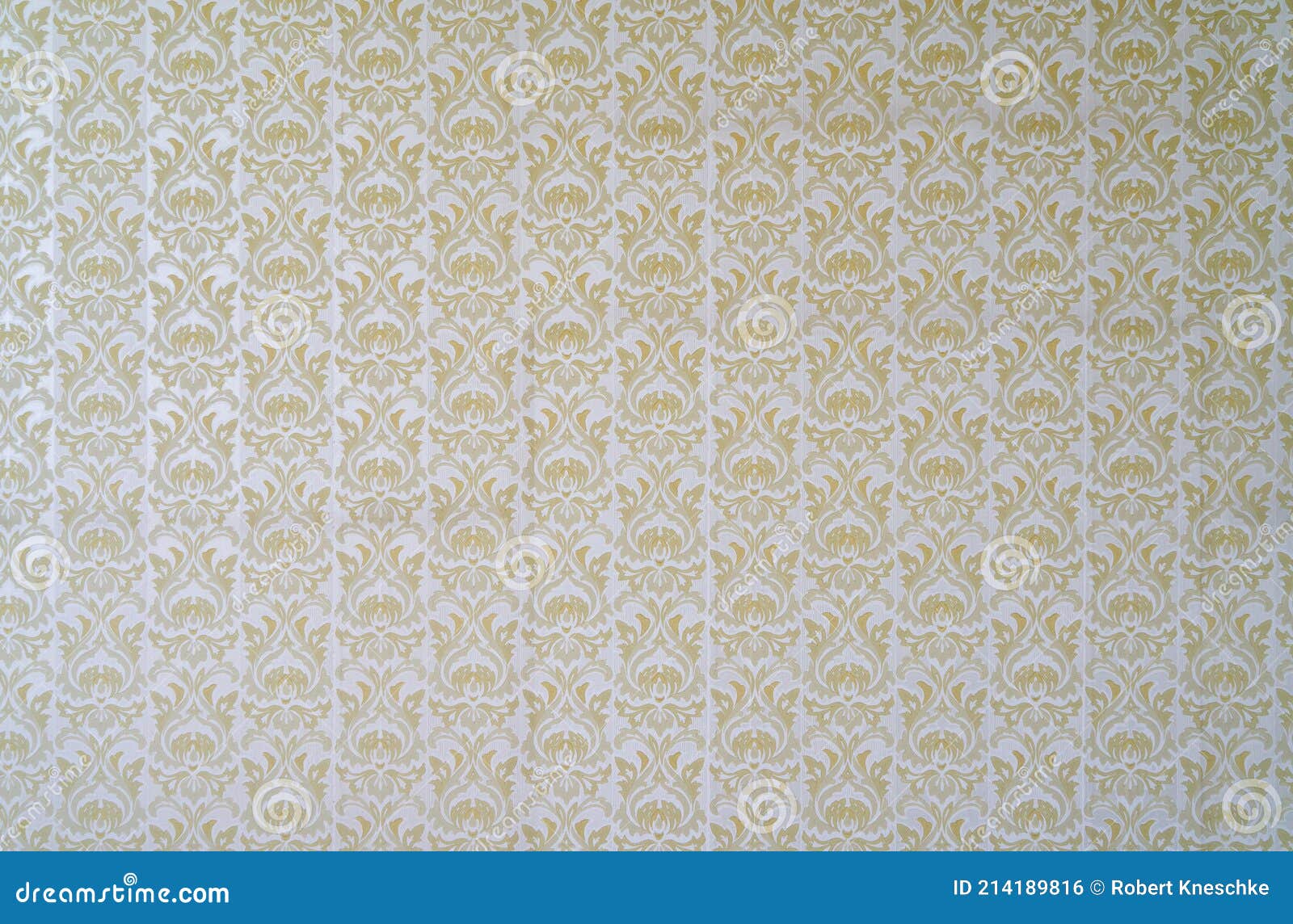 Old Retro Wallpaper in Vintage Style As a Background Texture Stock