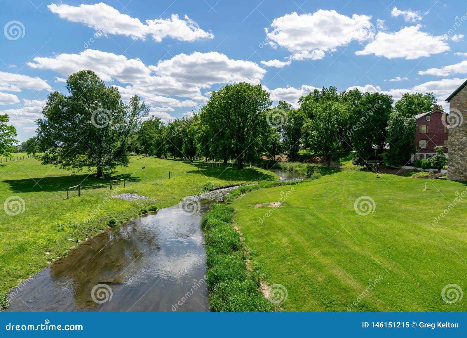 Old river mill stock image. Image of flour, background 146151215