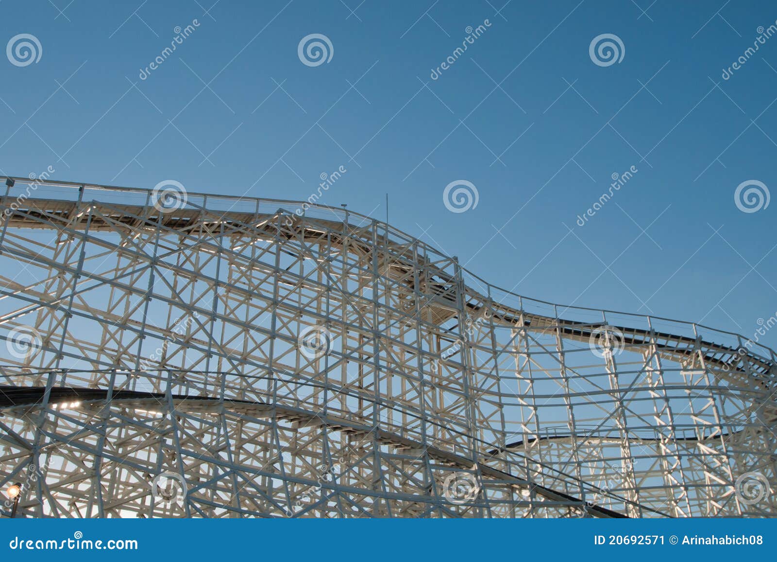 Old Rollercoaster Stock Image Image Of Rollercoaster 20692571