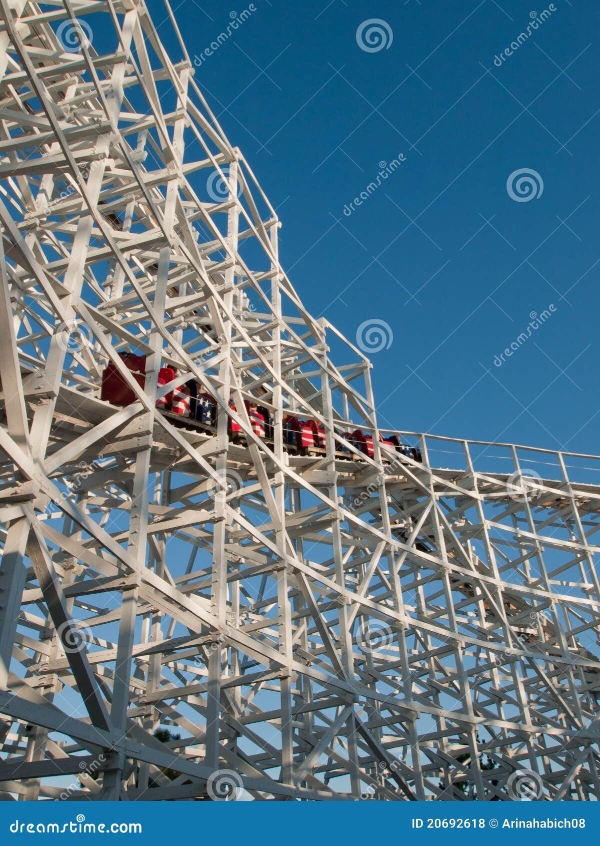 Old Rollercoaster Stock Photo Image Of Coaster Ride 20692618
