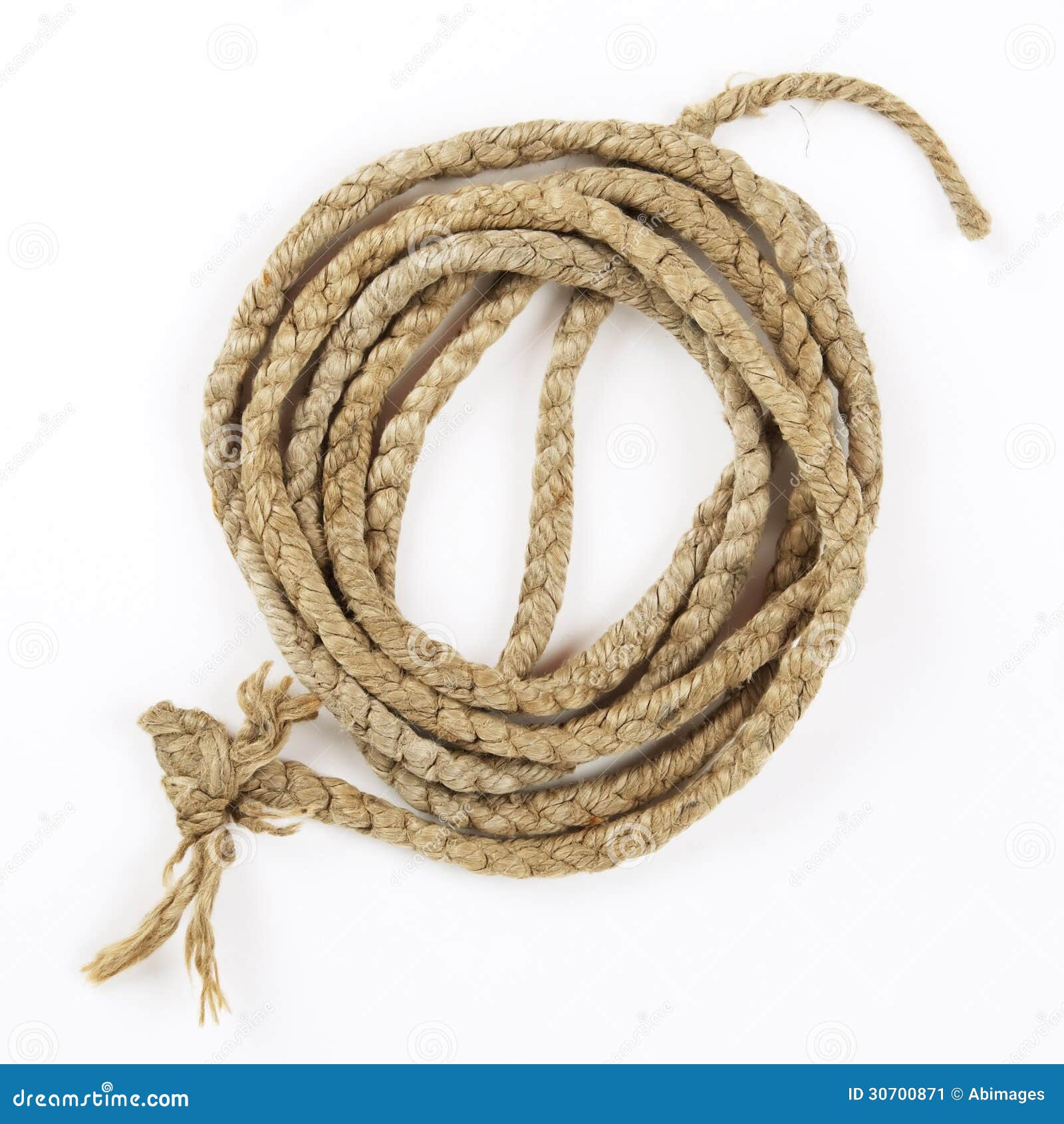 Old rope stock image. Image of worn, frayed, piece, rope - 30700871