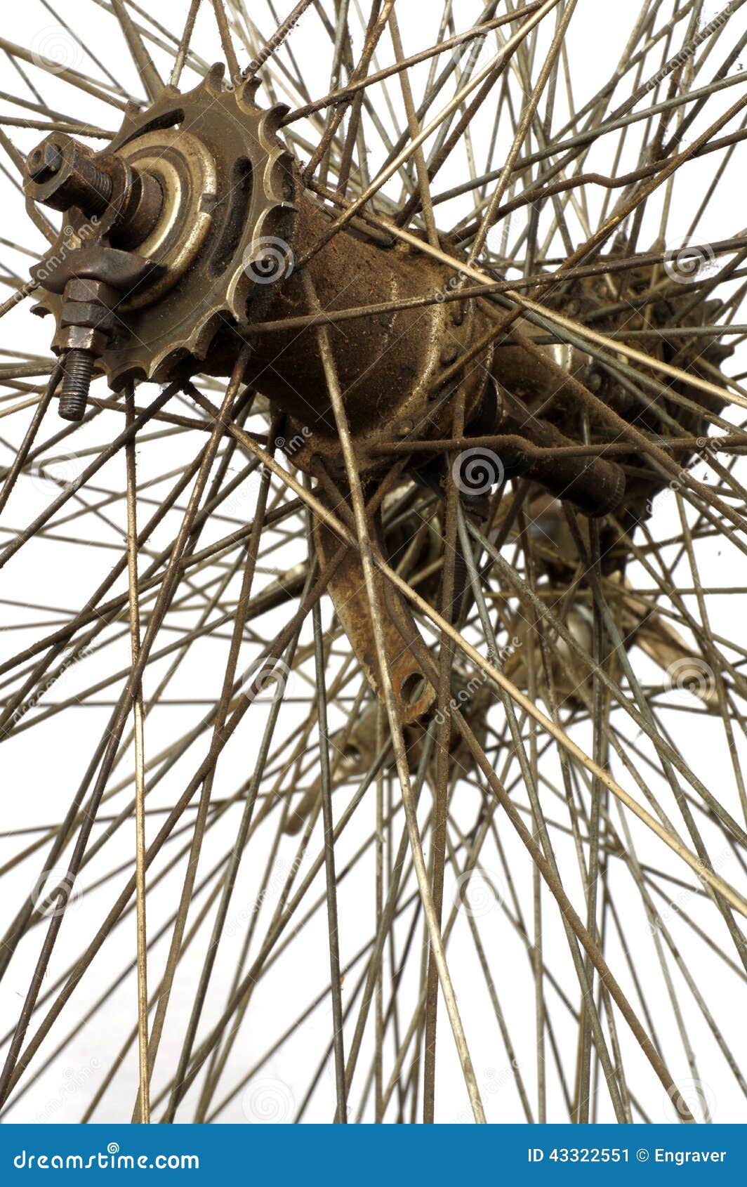 Old round spokes 3 stock image. Image of exercise, gear 43322551